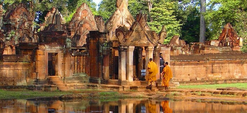 Beautiful Banteay Srei Temple