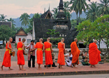 Alms Giving Ceremony