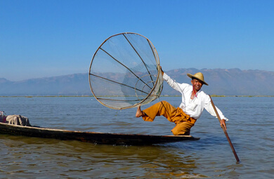 Inle Lake Fishman