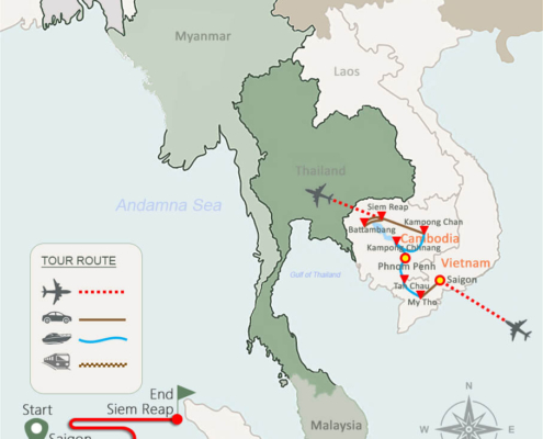 Explore Vietnam Cambodia and Mekong Cruise 2 Weeks