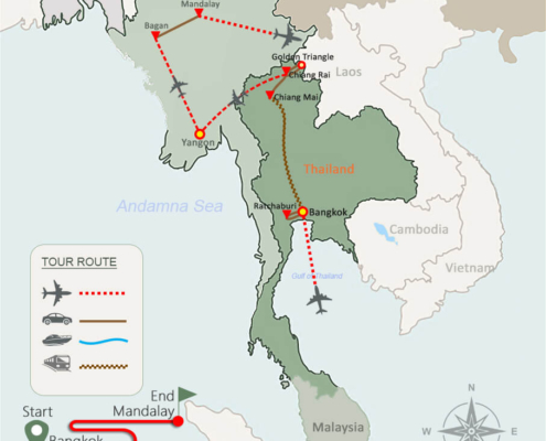 Venture Thailand and Myanmar Tour 16 Days