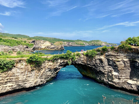 Broken Beach in Bali